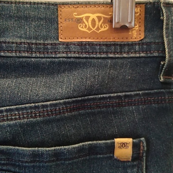 Divine Rights of Denim Dark Wash Skinny Jeans Sz26 - Picture 5 of 9